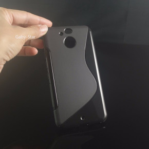 Силиконов гръб ТПУ S-Case за HTC 10 EVO черен